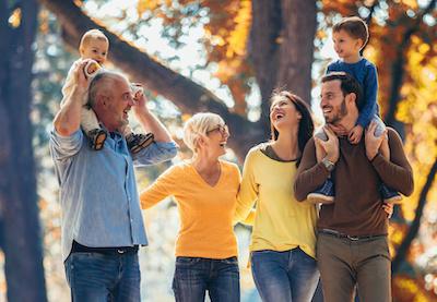 Family and friends enjoying moments after general dentistry in Oatley, NSW