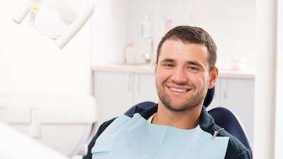 Patient waiting for a dental examination at CFS Dental