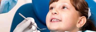 Kid undergoing dental check up at CFS Dental